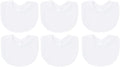 Nishine 6 PACK Muslin Baby Drooling Bibs by Nishine
