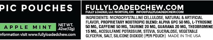 Fully Loaded Alpha Fuel Nootropic Pouches - Image 2