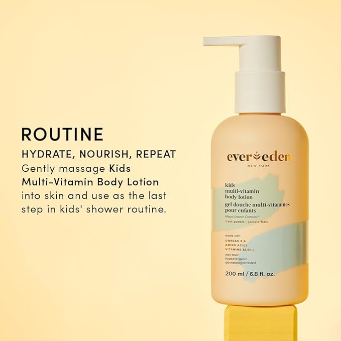 Evereden Kids Multi-Vitamin Body Lotion: Gentle & Non-Toxic Moisturizing Kids - Image 8