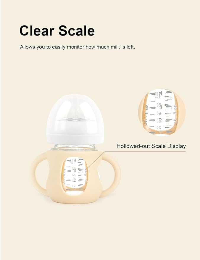 4-Pack Silicone Sleeves for Philips Avent Glass Bottles, BPA-Free - Image 7