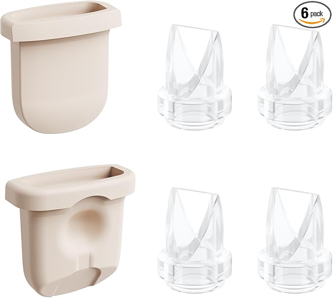 6pcs Breast Pump Parts, Replace by Unknown