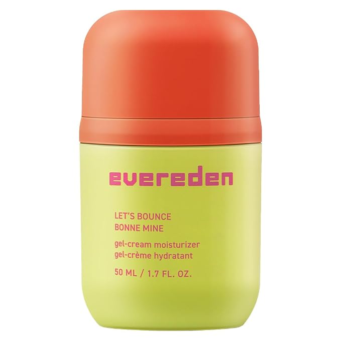 Evereden Let's Bounce Gel-Cream Preppy Skincare Moisturizer: Light, Non-Greasy by Evereden