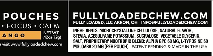 Fully Loaded Alpha Nootropic Pouches - Image 5