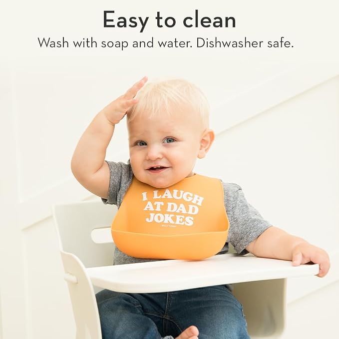 Bella Tunno Baby Bib for Eating, Waterproof Silicone Bib - Image 6