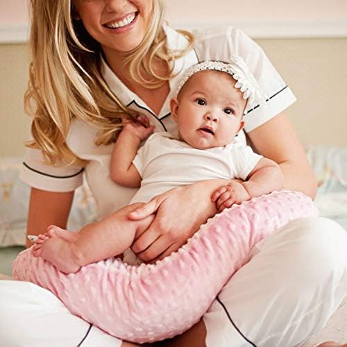iEvolve Minky Nursing Pillow Cover Breast Feeding Pillow Cover Slipcover U Shape - Image 6