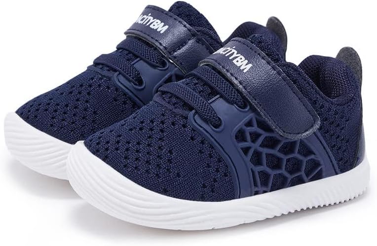 BMCiTYBM Baby Boy Girl Shoes Breathable Mesh Walking Shoes Lightweight Non-Slip - Image 2