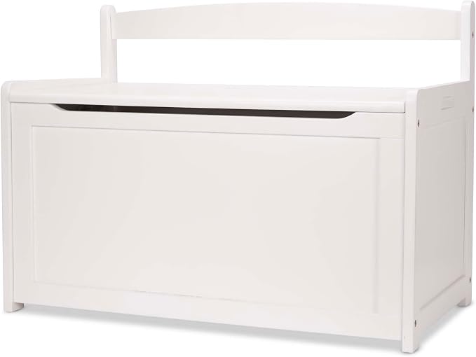 Melissa & Doug Toy Chest, Wooden Toy Storage Box - Image 4