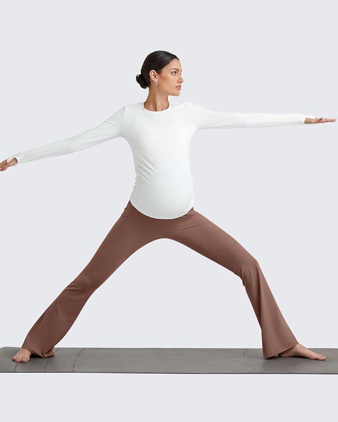 G4Free BareFeel Maternity Flare Leggings - Image 3