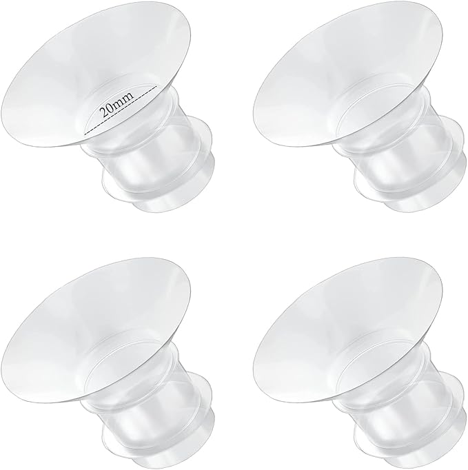 Flange Inserts 20mm for Medela, Spectra 24mm Shields/Flanges, Compatible by Unknown