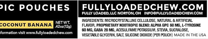 Fully Loaded Alpha Nootropic Pouches - Image 2