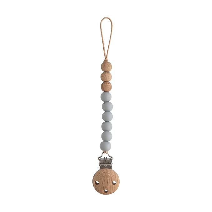 mushie 100% Silicone Baby Pacifier Clip BPA Free | Eva by mushie