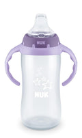NUK Large Learner Tritan Cup, 10 oz, 8+ Months – BPA Free, Spill Proof Sippy Cup by NUK