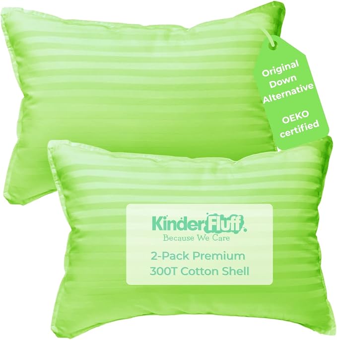 kinder Fluff Children Pillow 14x20in by KinderFluff
