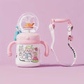 Drinking Cup With Whale Squirt, Weighted Sippy Cups With Adjustable Straps by FRAGRANTGARDEN