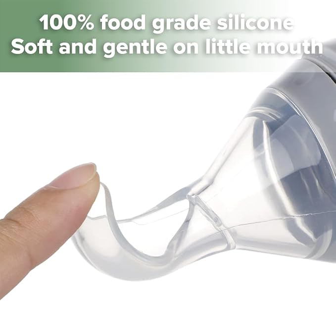 Haakaa Silicone Baby Food Dispensing Spoon Feeder 4oz - Image 6