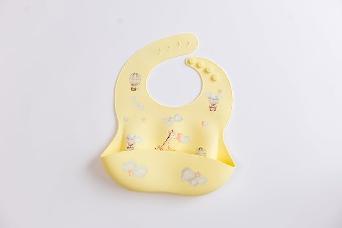 Silicone Baby Bib and Mat | Boys Girls Babies & Toddlers | Waterproof, - Image 9