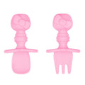 Bumkins Baby Utensils Set, Chewtensils Silicone Spoons by Bumkins