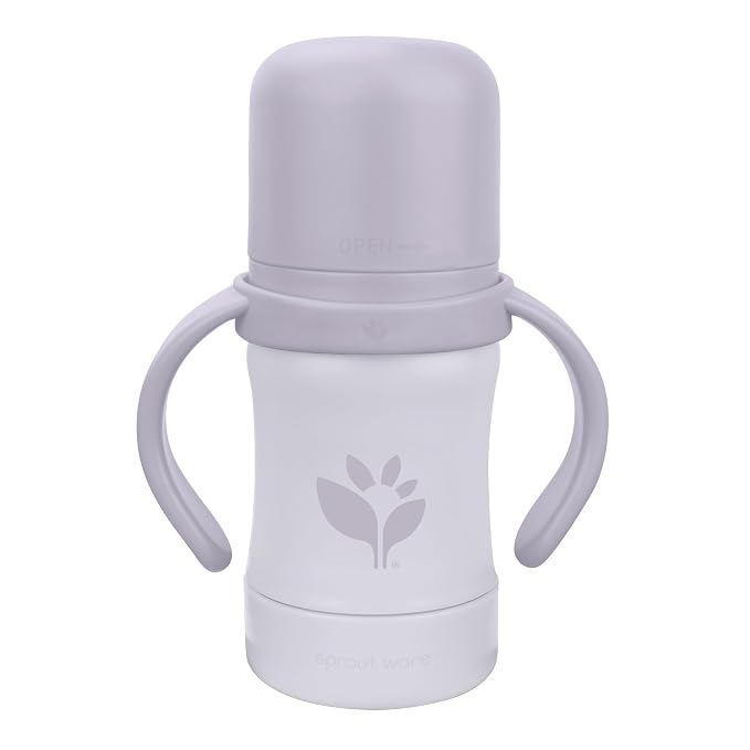 Green Sprouts® Sprout Ware® Sip & Straw 6oz., Plant-plastic, Platinum-cured - Image 2