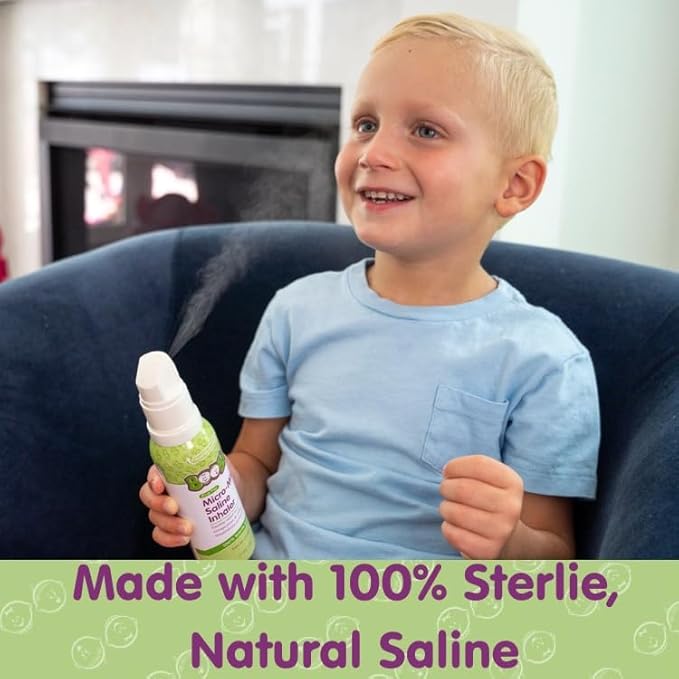 Boogie Micro-Mist Saline Inhaler Refill, Baby Nose Congestion Relief, Nasal - Image 5