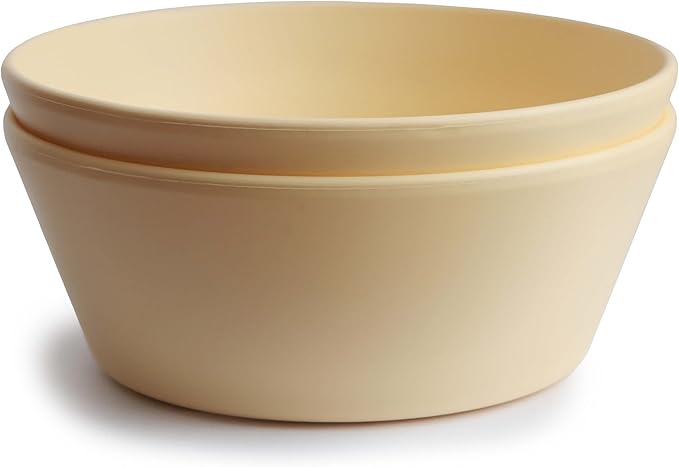 mushie Round Dinnerware Bowls for Kids | Made in Denmark - Image 3