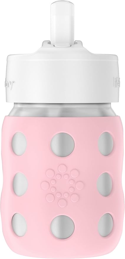Lifefactory 8-Ounce Stainless-Steel Vacuum-Insulated Wide-Neck Baby Bottle by Lifefactory