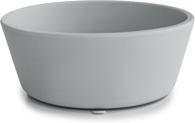 mushie Silicone Suction Bowl | BPA-Free Non-Slip Design by mushie