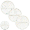 WeeSprout Silicone Divided Plates, 100% Food Grade Silicone Divided Plates by WeeSprout