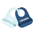 Baby Bib for Eating by Bella Tunno, Adjustable Fit for Babies 4-12 months & by BellaTunno