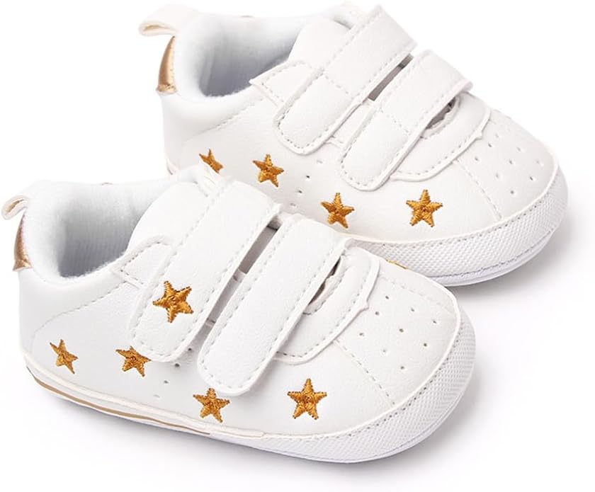 Clowora Baby Boys Girls Shoes Non-Slip Rubber Sole Sneakers Infant First - Image 4