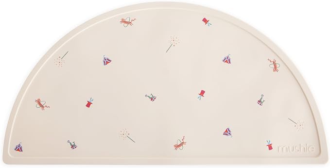 mushie Silicone Placemat for Kids | BPA-Free Non-Slip Design by mushie