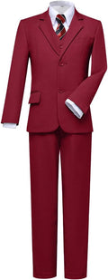 Visaccy Boys Suits Slim Fit Dress Clothes Ring Bearer Outfit by Visaccy