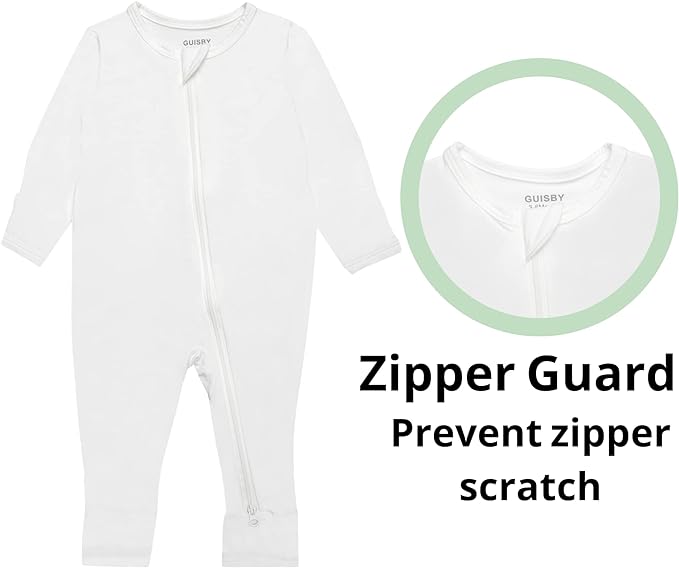 GUISBY Baby Pajamas with Mitten Cuffs - Image 2