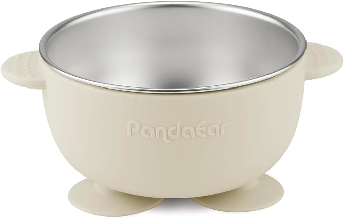 PandaEar 3 Pack Stainless Steel Baby Suction Bowls, Non-Slip Child Food Bowl - Image 7