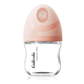 Gulicola Natural Small Glass Baby Bottle 3 oz, Very Slow Flow Nipple, 1 pk by GulicolaBaby