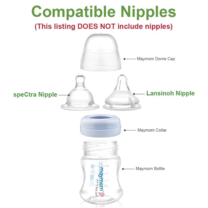 Maymom Wide-Mouth Milk Storage Collection Bottle - Image 3