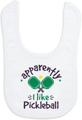 ChalkTalkSPORTS Pickleball Baby & Infant Bibs | Soft Microfiber Pickleball Baby by ChalkTalkSPORTS