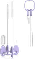YOTIME Standing Straw Cleaner Brush Set, 4in1 Reusable Straw Brushes by YOTIME