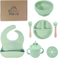 Silicone Baby Feeding Set | BPA-FREE |9 PCS Baby Led Weaning Supplies Self by Unknown