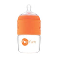 PopYum 5 oz Orange Anti-Colic Formula Making/Mixing/Dispenser Baby Bottle by PopYum