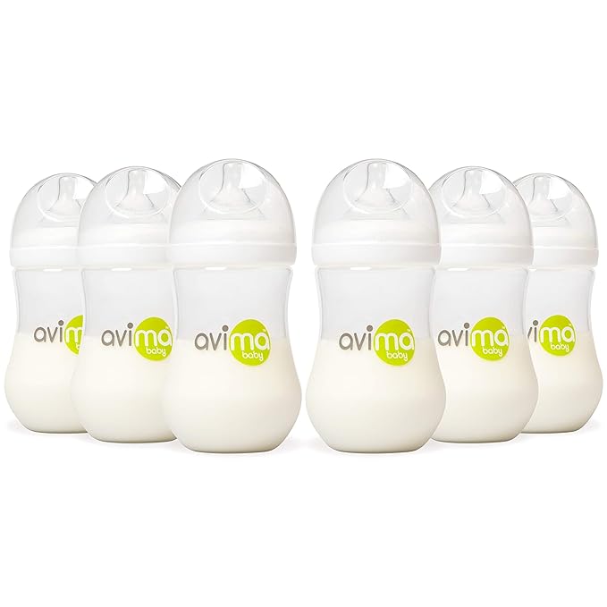 Avima Baby 9 oz Anti Colic Baby Bottles by AvimaBaby