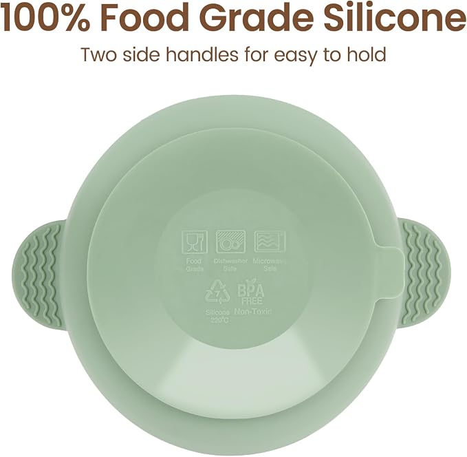 3 Pack Baby Bowls, Suction Bowls - Image 6