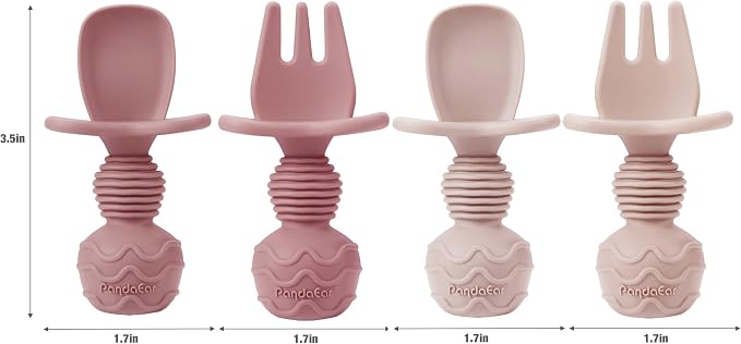 PandaEar 2 Pack Toddler Divided Suction Plates - Image 4