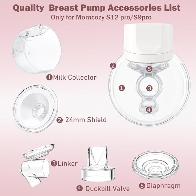 One Full Set Milk Collector Cup 27mm Only Compatible - Image 2