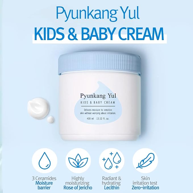 Pyunkang Yul PKY Kids & Baby Cream 400 milliliters / Moisturizer without - Image 3