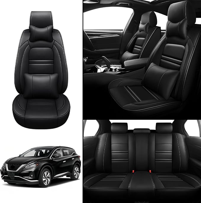 Car Seat Covers for Nissan Car Murano 2003-2025 | 5-Seats Seat Covers, - Image 2
