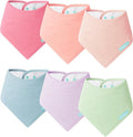 PurComfy SuperSoft Baby Bibs, Premium Bamboo Bandana Drool Bibs by PurComfy
