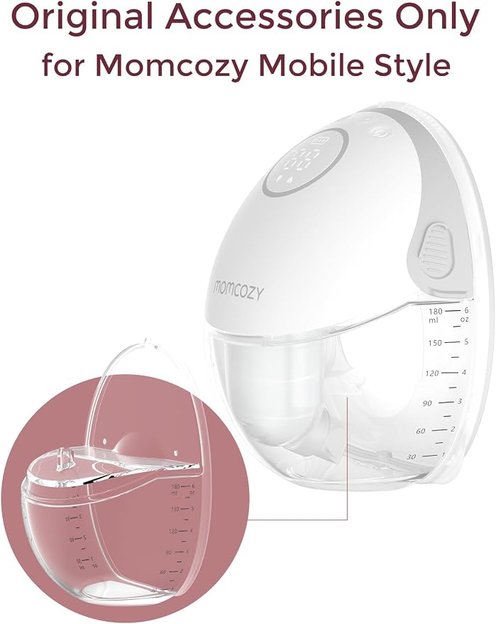 Momcozy Mobile Style | M6 Flange 24mm & Milk Collector, Original Mobile Style | - Image 3