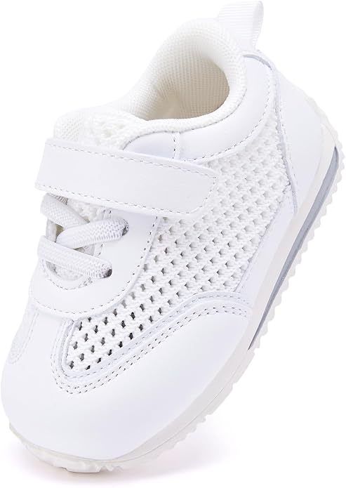 BMCiTYBM Baby Boy Girl Shoes Breathable Mesh Walking Shoes Lightweight Non-Slip by BMCiTYBM