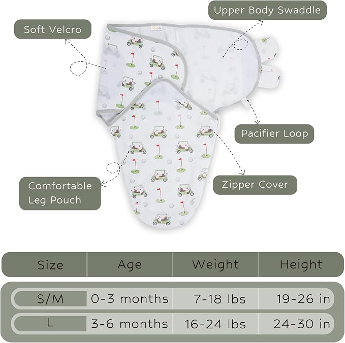 LollyBanks Baby Swaddles, 100% Organic Cotton Swaddles - Image 6