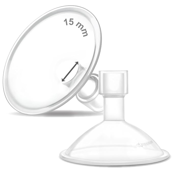 Maymom MyFit Crater Series 15mm Two-Piece Design Small Breastshield Compatible by Maymom